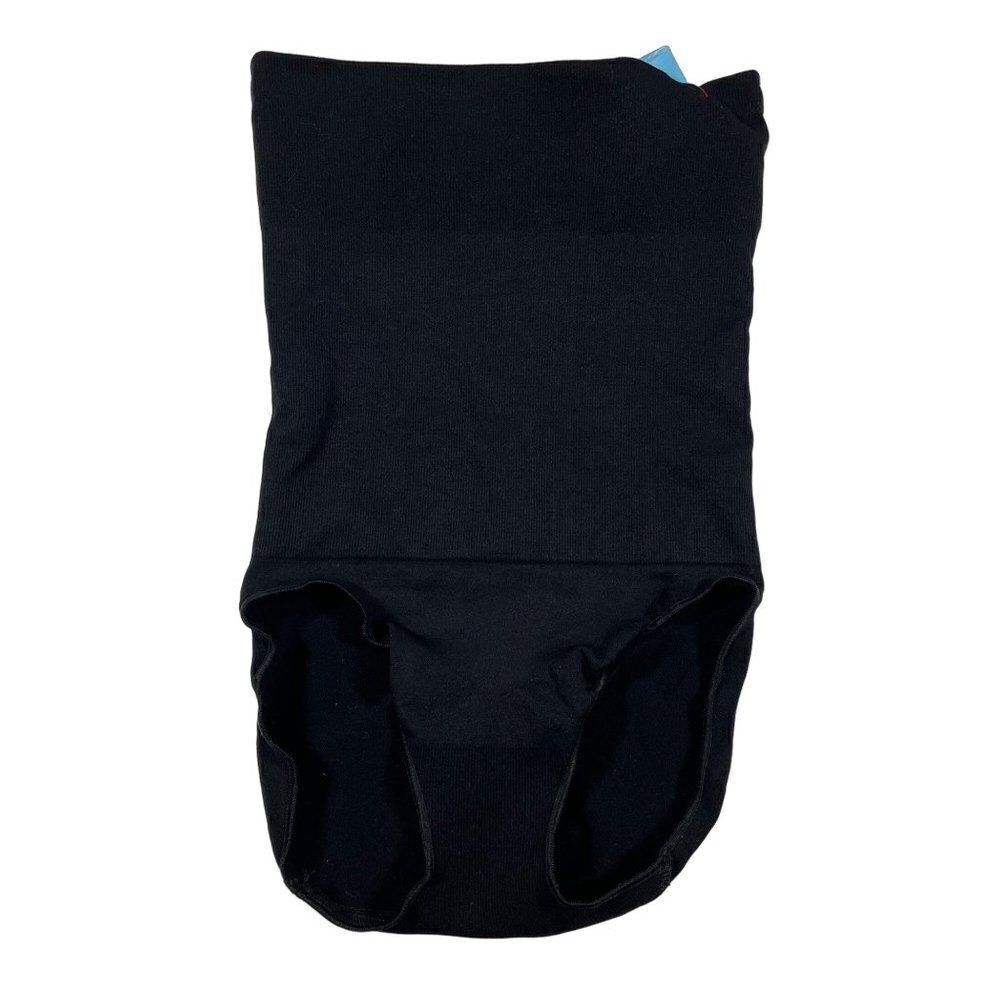 Spanx Assets Focused Firmers High Waist Panty Medium Size Black Compression NWT